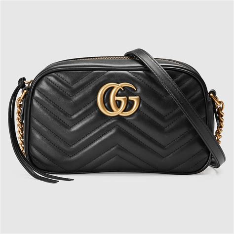 gucci logo bag black|gucci bag symbol.